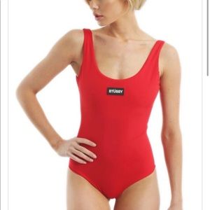 Stussy one piece swimsuit
